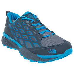 The North Face Endurus Hike GTX Waterproof Men's Walking Shoes, Grey/Blue